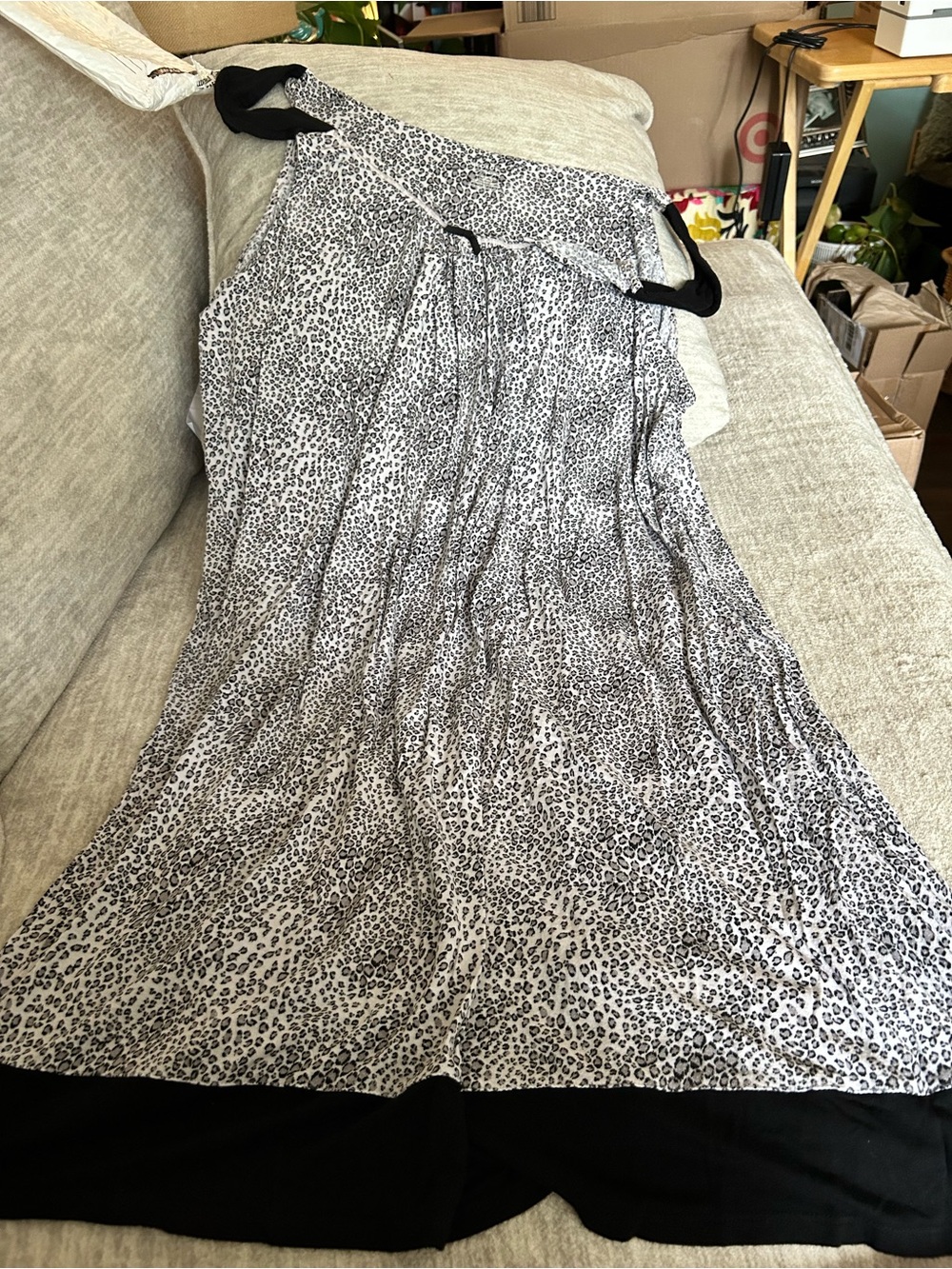 Leopard Print Nightgown